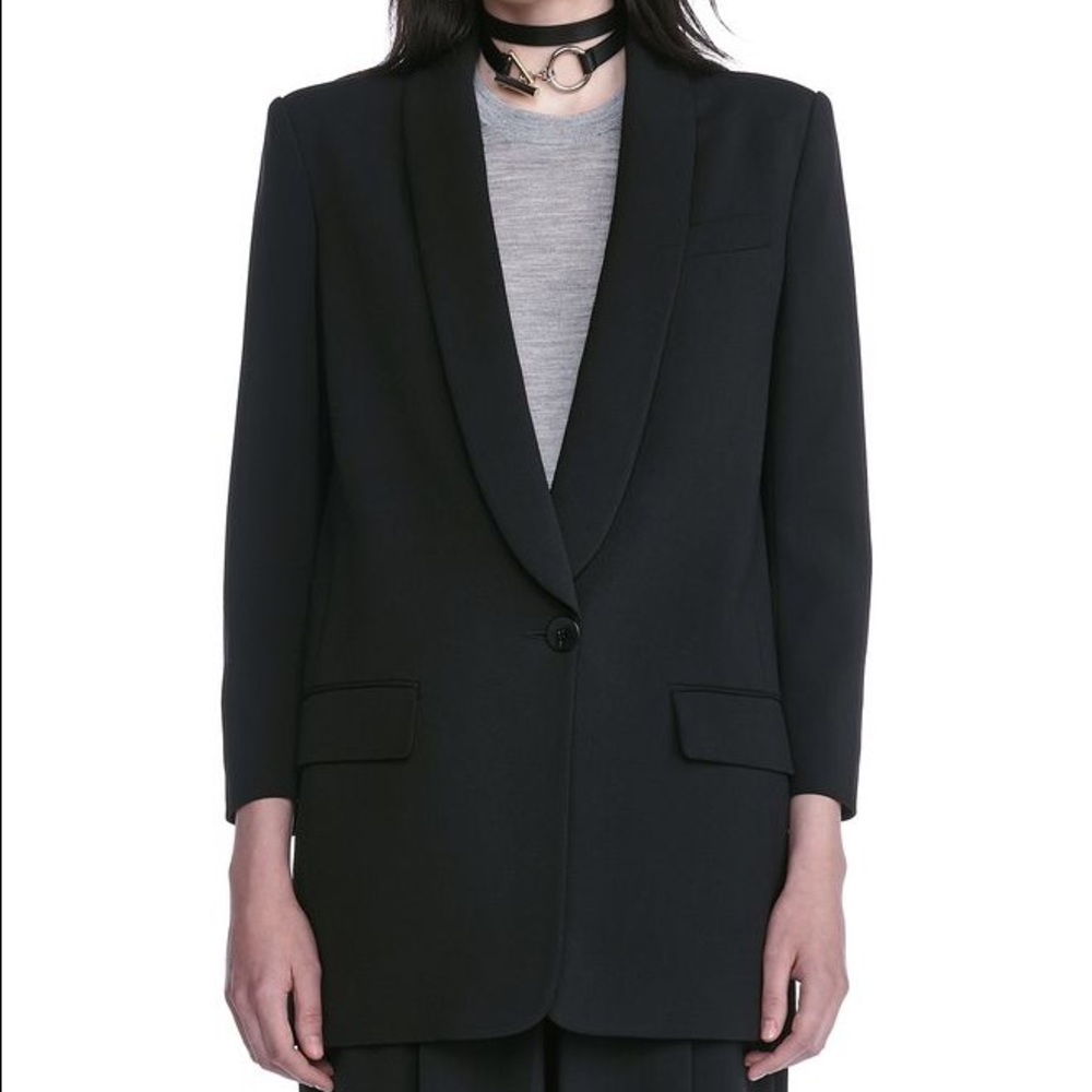 Alexander Wang twill blazer