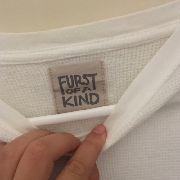 SOLD Furst of a kind thermal with rose embroidered - Picture 4 of 5