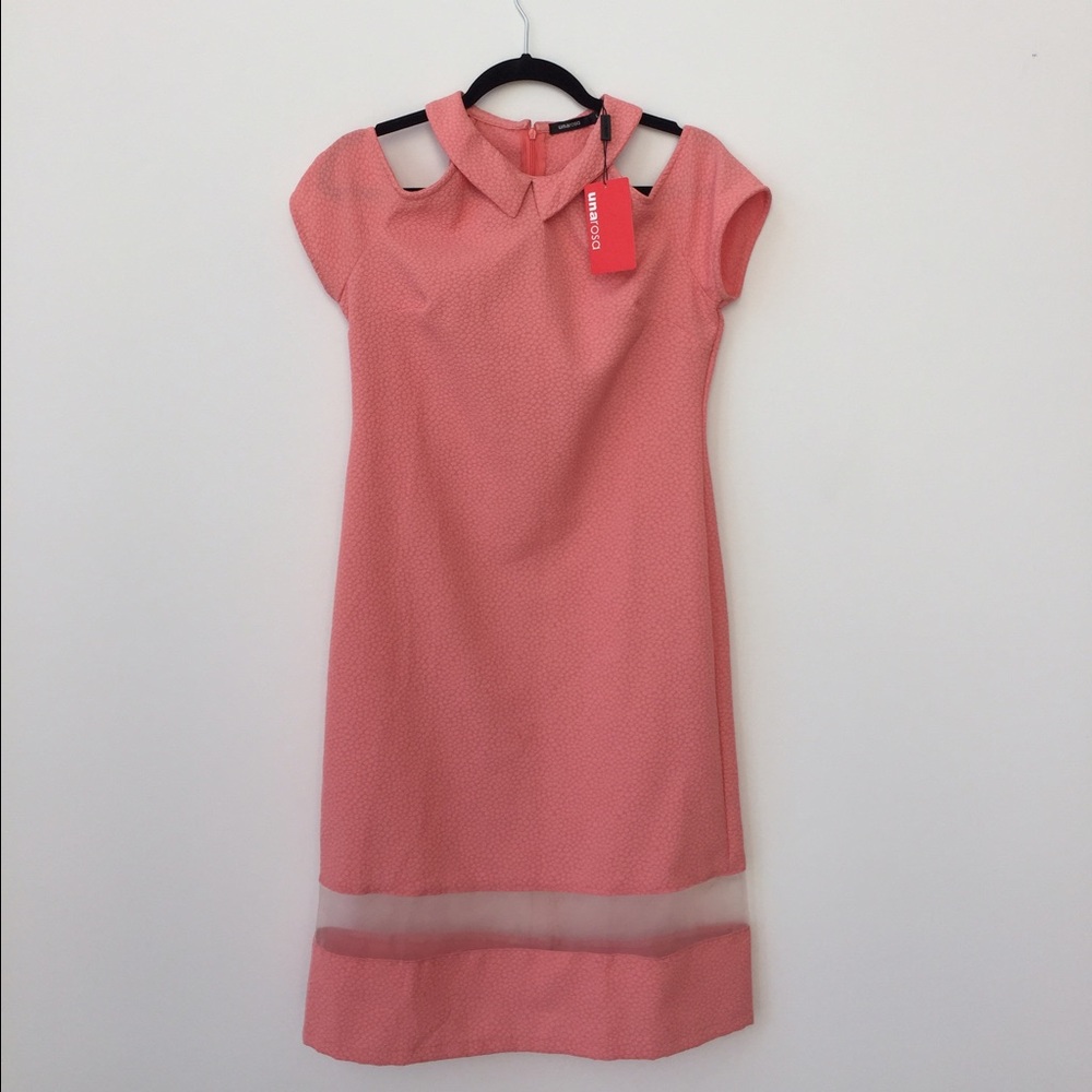 High-fashion foreign-brand Una Rosa dress
