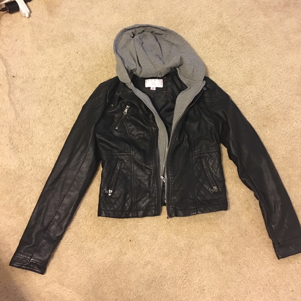 Small black pleather Jacket
