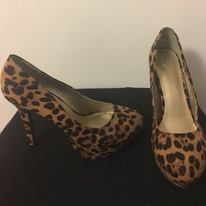 Leopard heels