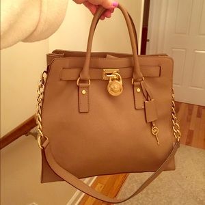 Michael Kors Large North South Saffiano Tote