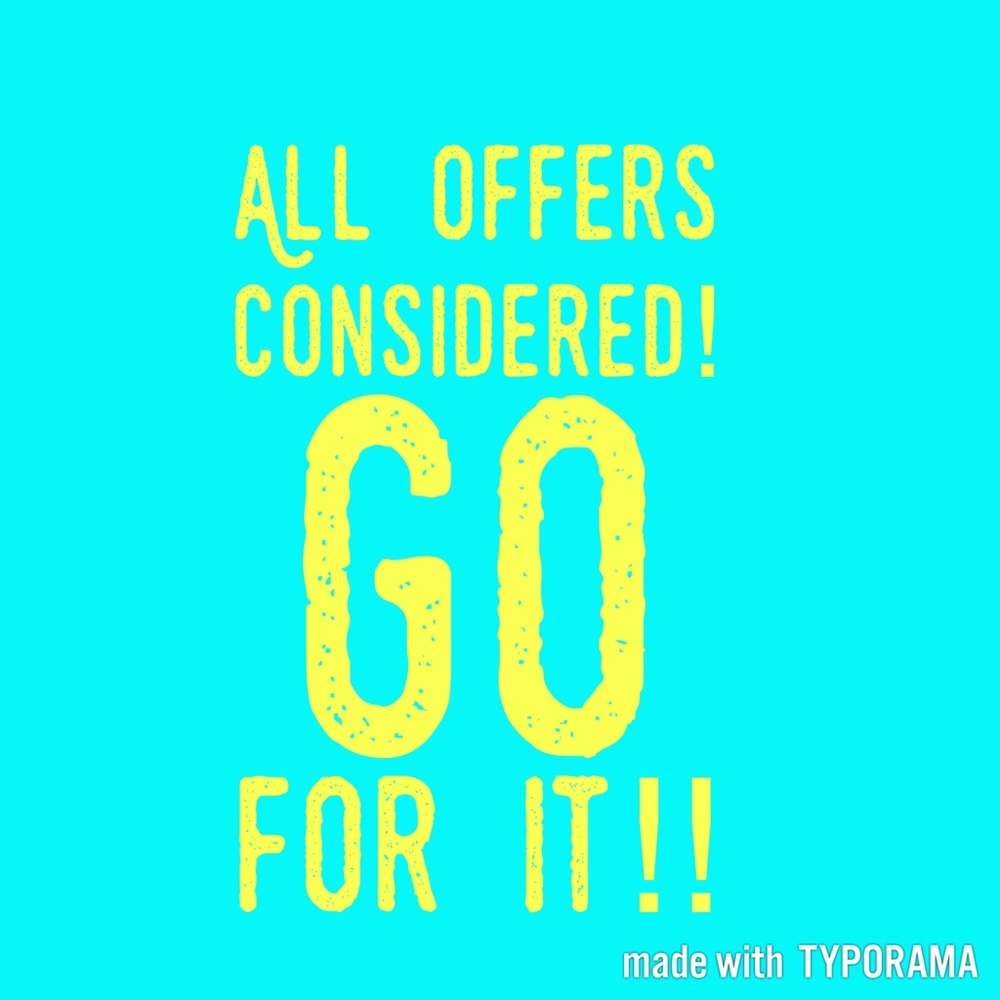 Make an offer!