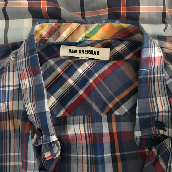 Boys Ben Sherman Button Down Shirt. - Picture 2 of 2
