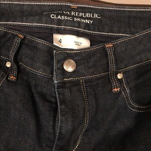 Banana republic classic skinny jeans size 4