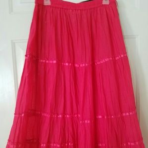 Women's pink skirt
