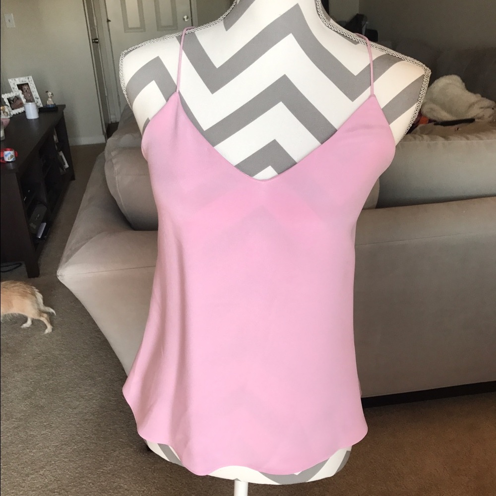 Jcrew petunia Carrie silk tank 0