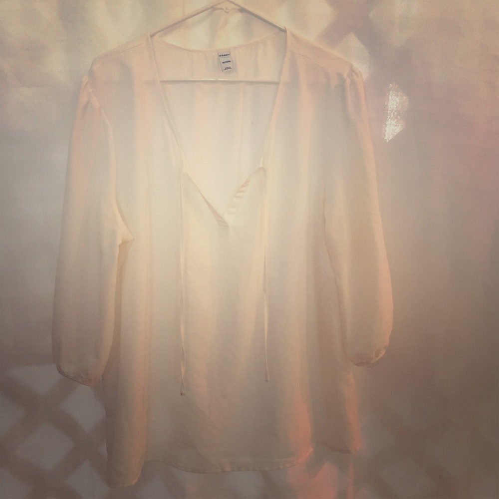 White Peasant Blouse