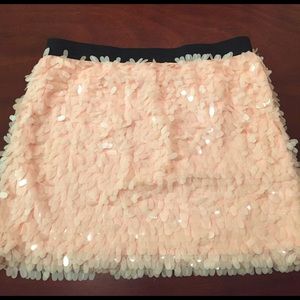 Pink embellished Candie's skirt!