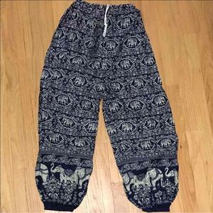 ❗️SOLD❗️Bohemian Style Elephant Pants