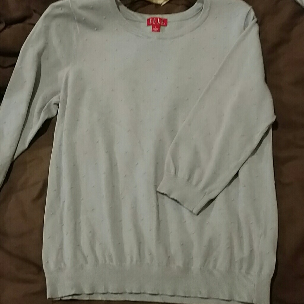 Elle gray dots sweater