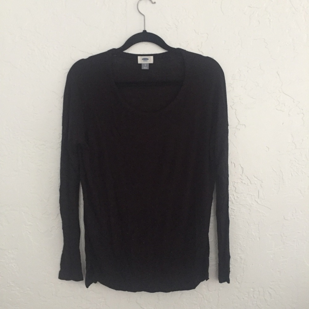Old Navy Black Long Sleeve Shirt