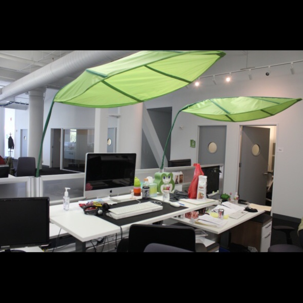 IKEA leaf canopy