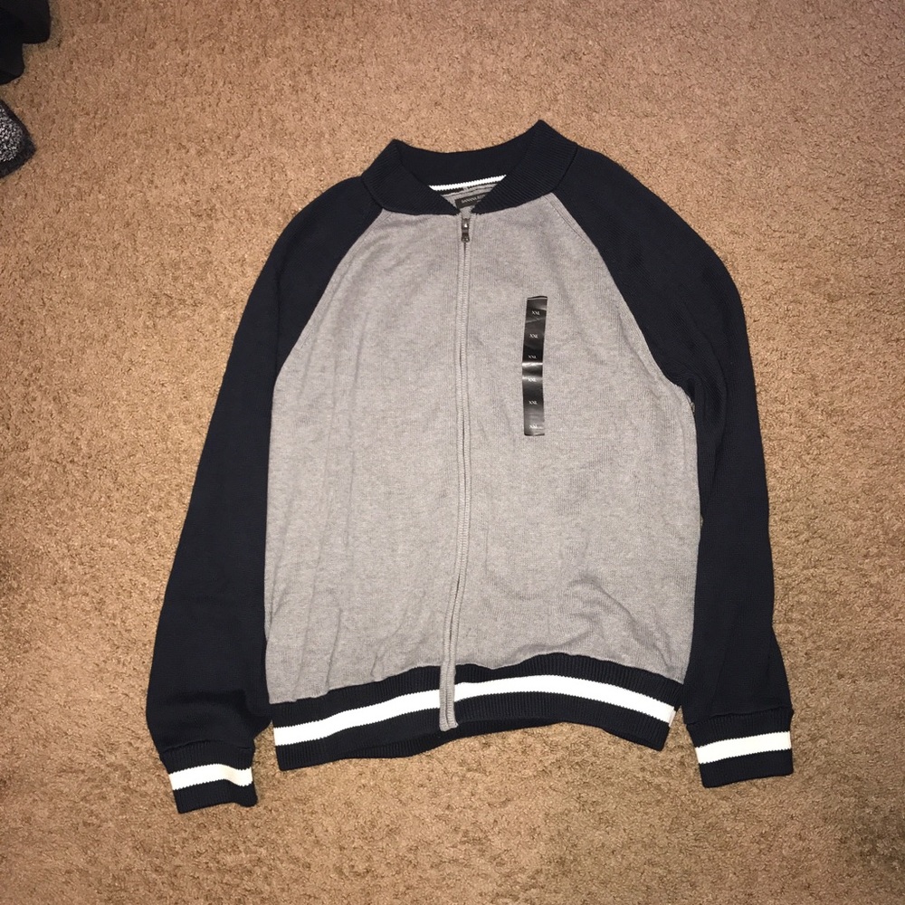Banana Republic zip-up cardigan sweater