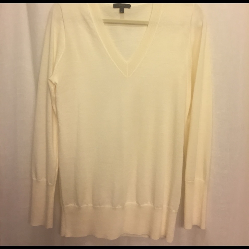 Spring sweater, soft merino wool.
