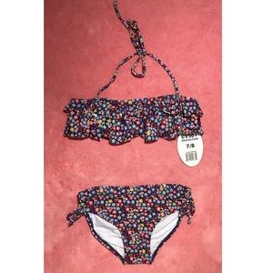 Floral 2pc bikini for big girls