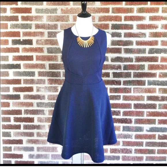 Monteau Dresses & Skirts - Monteau A-line Blue Dress
