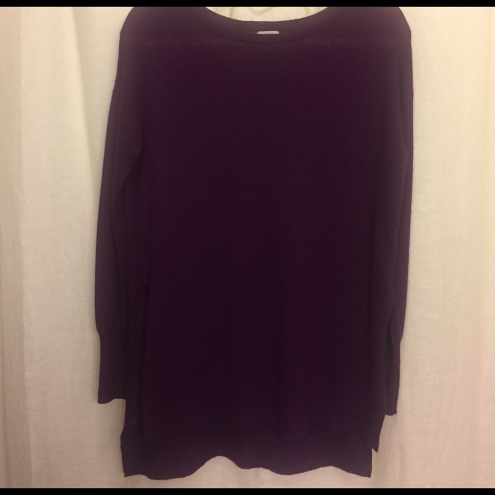 Purple Cashmere Sweater