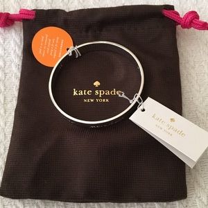 Kate Spade Silver Bridesmaid Bangle