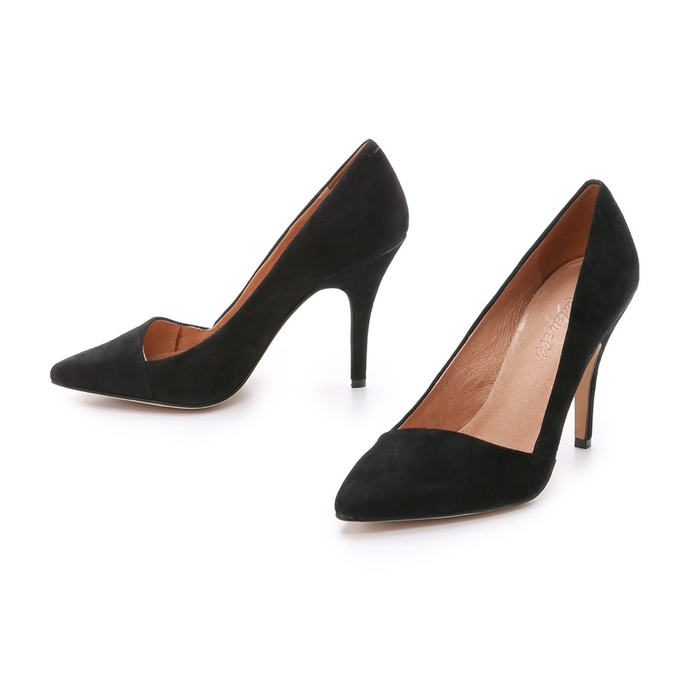 Madewell Mira Heels Black Size 8