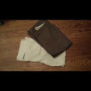 2 pairs of express dress pants