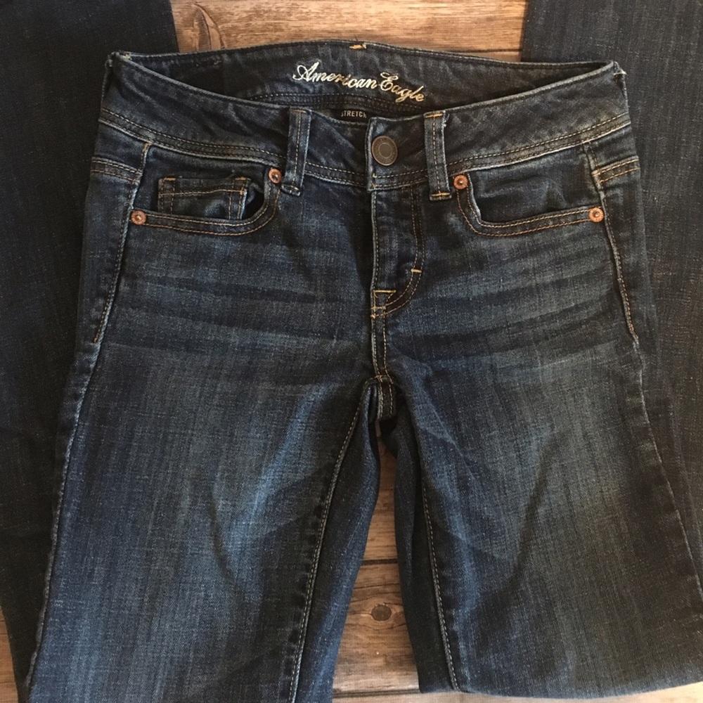 American Eagle Original Boot Low Rise Jeans - Picture 2 of 7