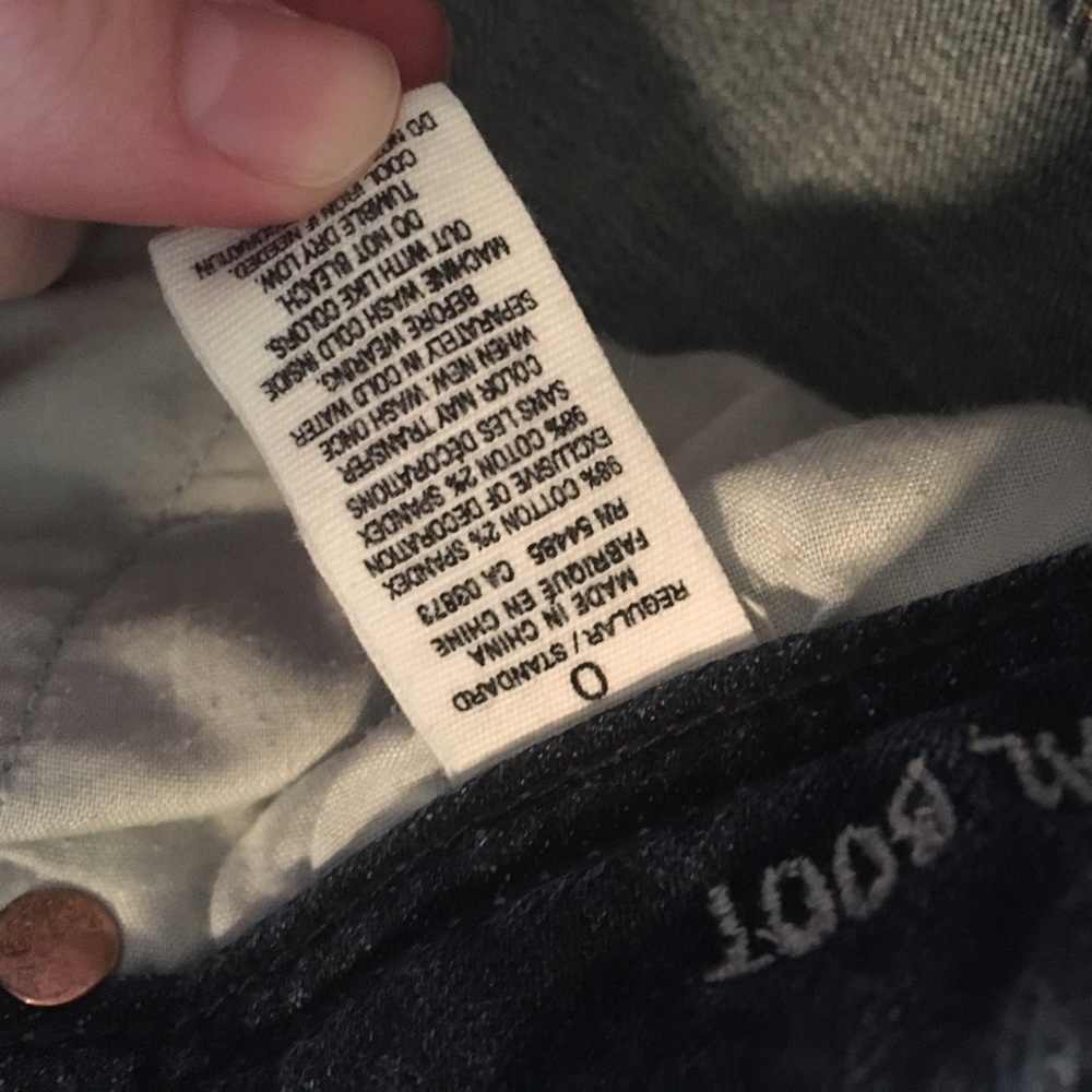 American Eagle Original Boot Low Rise Jeans - Picture 4 of 7