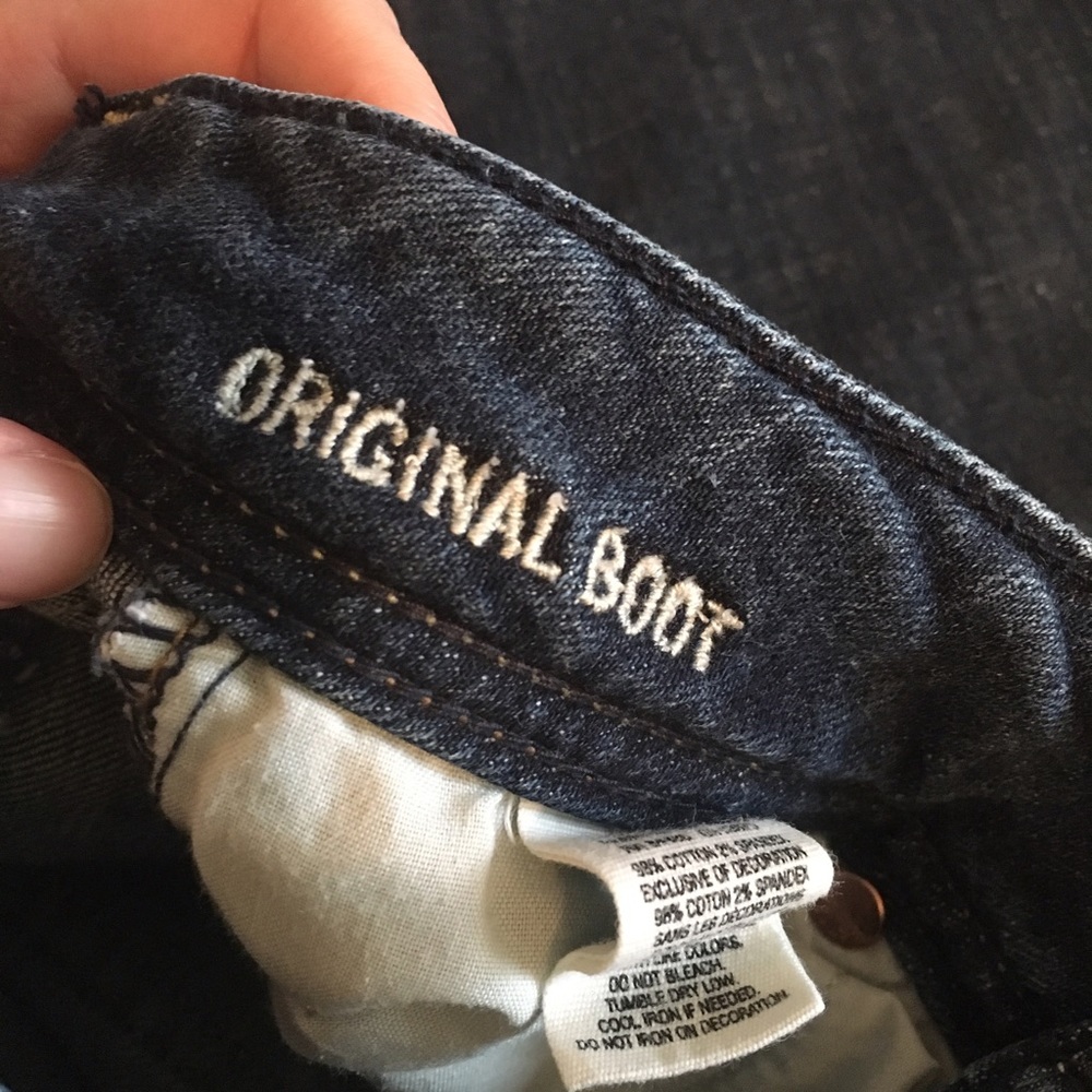 American Eagle Original Boot Low Rise Jeans - Picture 5 of 7