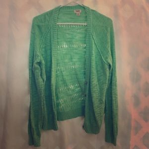 Mint Knit Cardigan