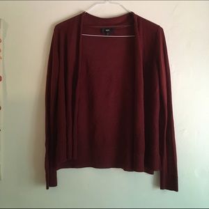 ❗️SOLD❗️Mossimo Long Sleeved Maroon Cardigan