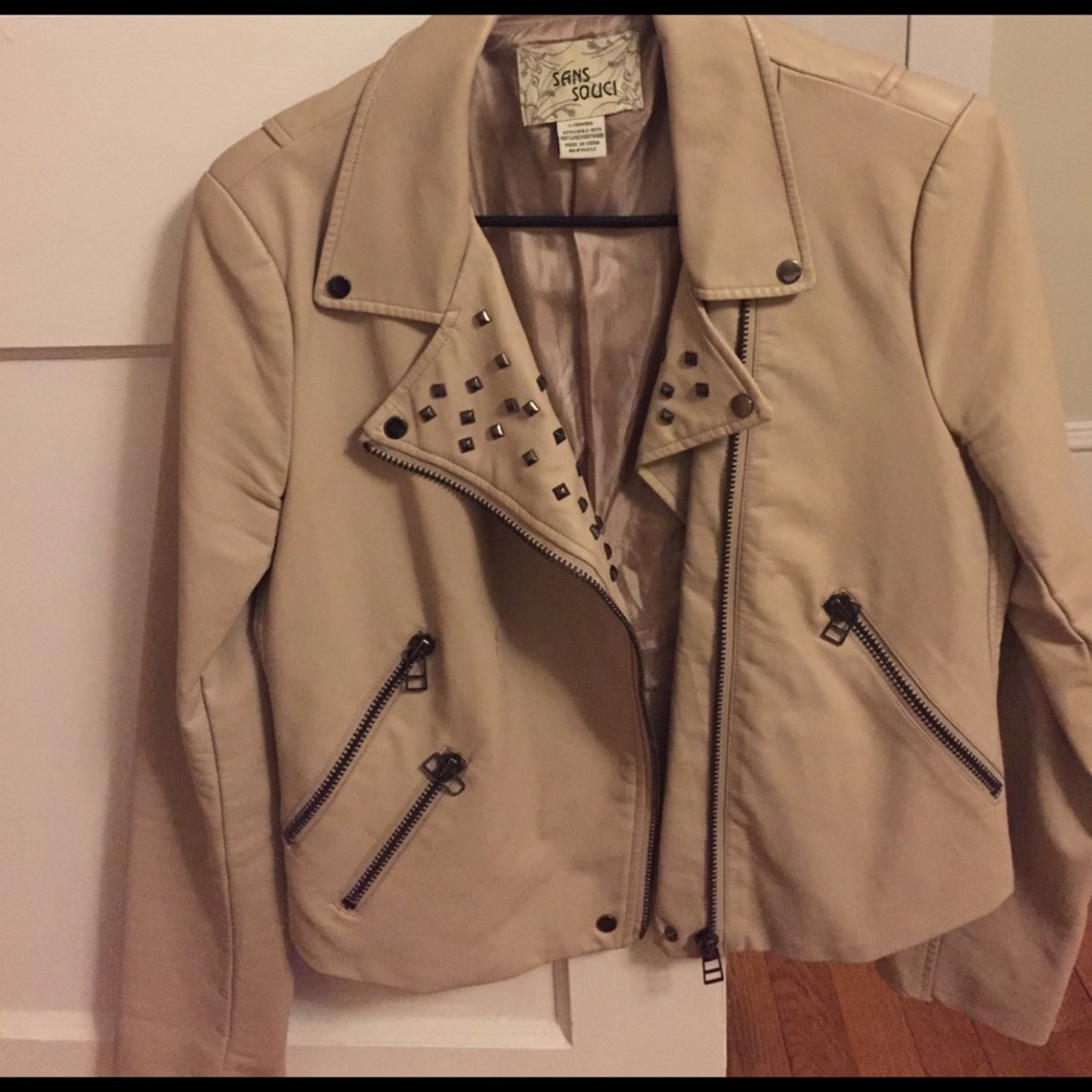 Leather jacket