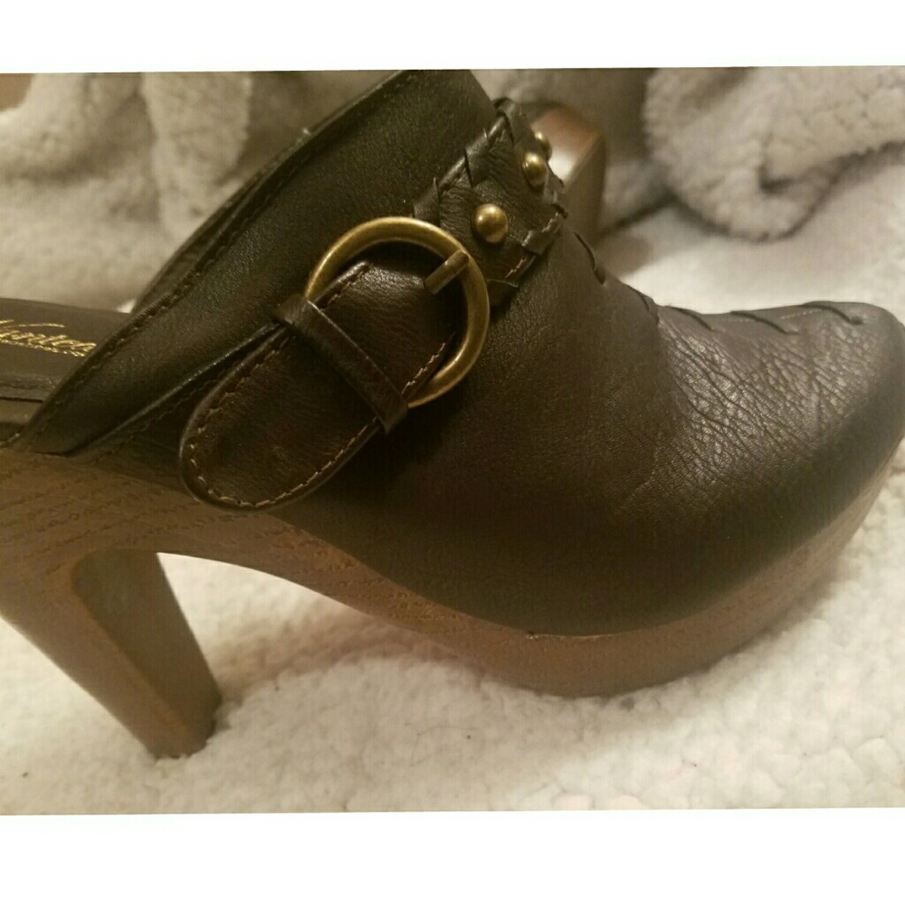 Boho Hippie Clog Heels