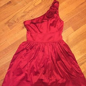 Red Satin love...ady Dress