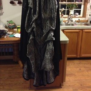 Gothic Victorian outfit.