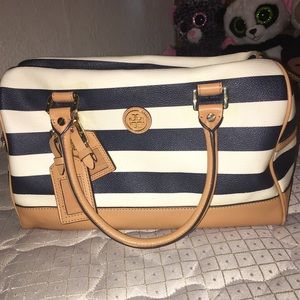 Tory Burch striped purse