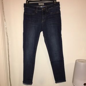 dark wash jean leggings - banana republic