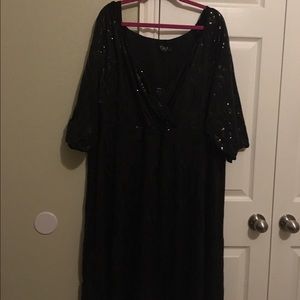 NWT Igigi Black Sequin Formal Dress