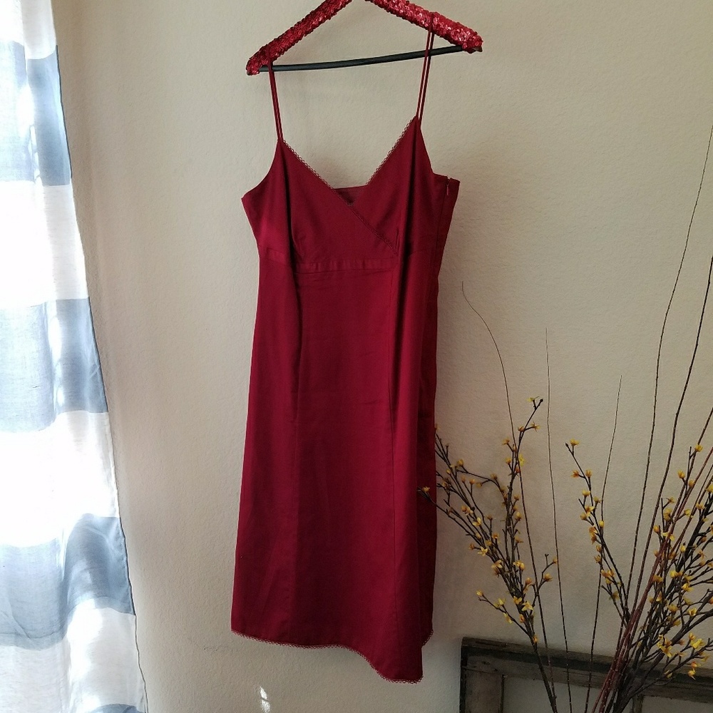Ann Taylor Red Sundress