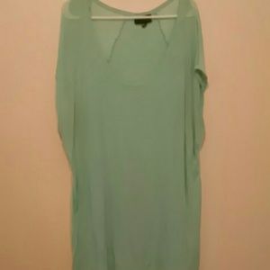 Sea foam green  dress shirt