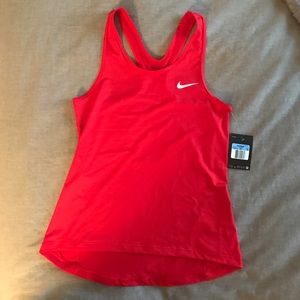**SOLD**NIKE WOMEN'S PRO COOL TANK RED