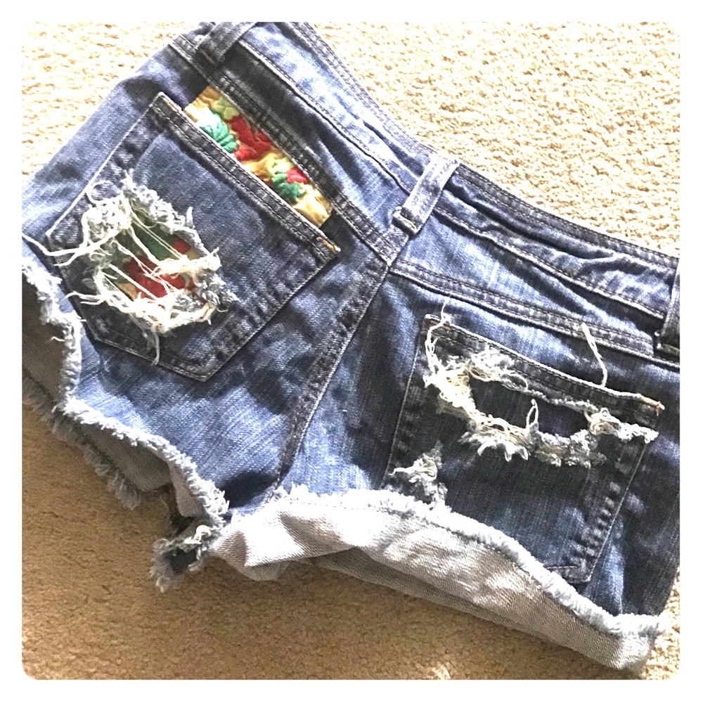 Vintage jean shorts