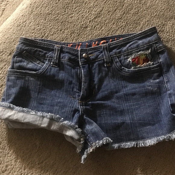 Vintage jean shorts - Picture 3 of 4