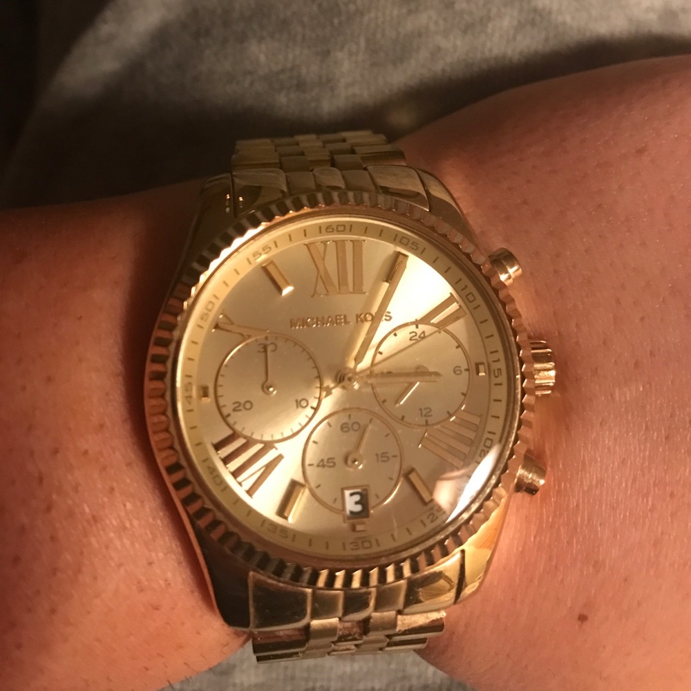 Gold Michael Kors Watch