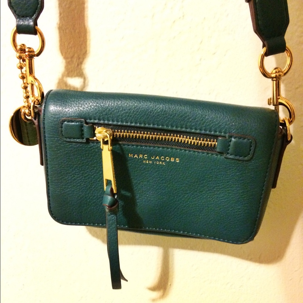 MARC JACOBS Recruit Cross-Body Bag Teal