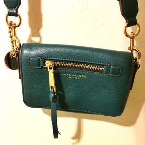 MARC JACOBS Recruit Cross-Body Bag Teal