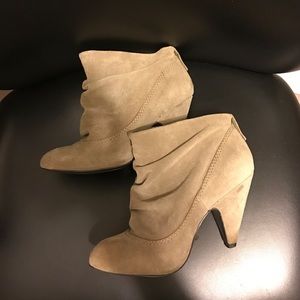 Suede Steve Madden booties