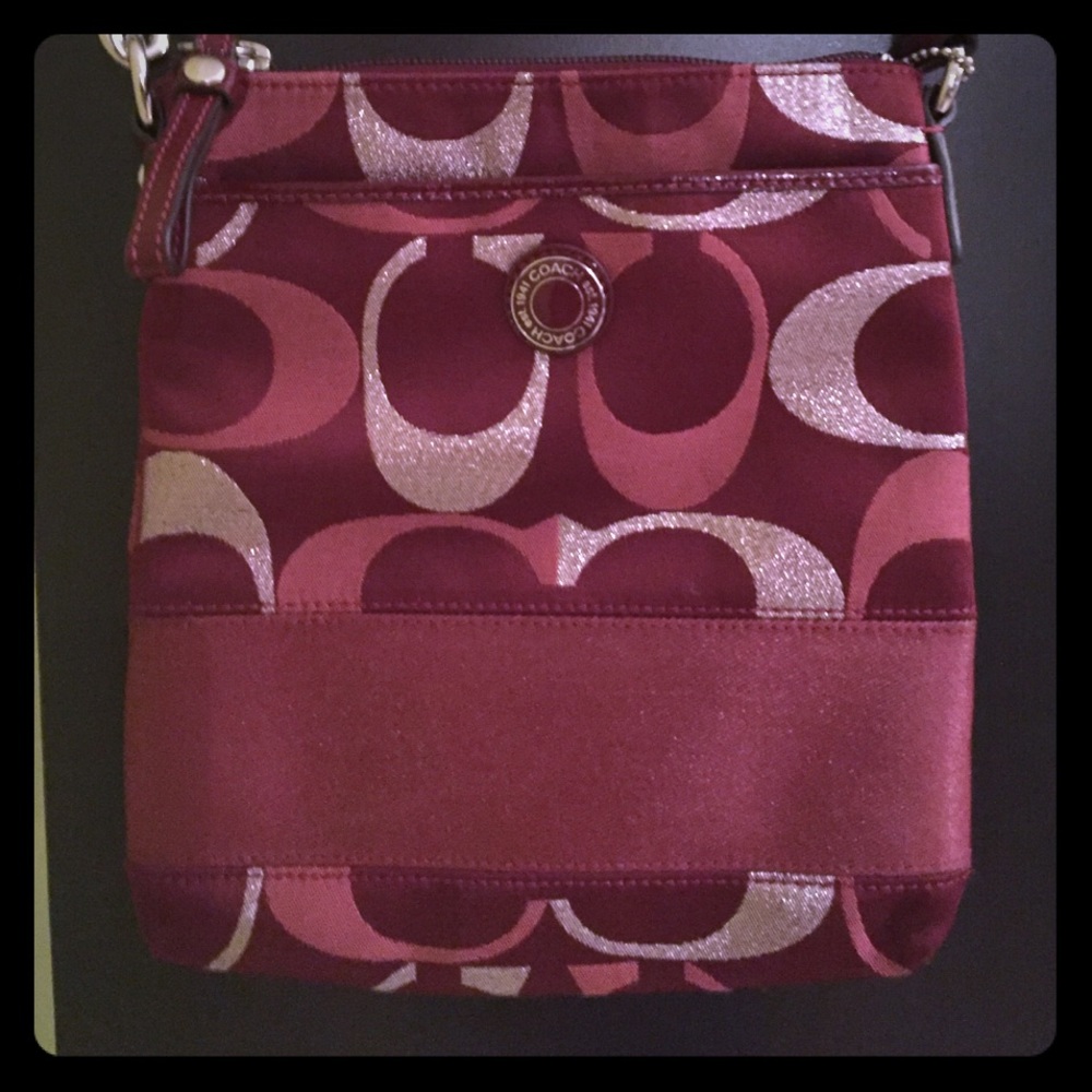 Red Coach Bag