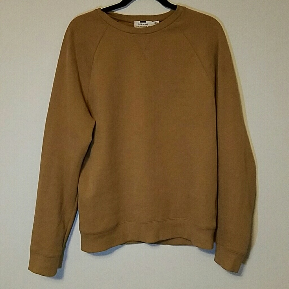 TOPMAN Classic Fit Raglan Sweatshirt