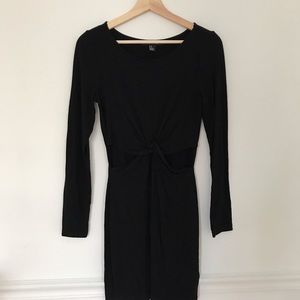 Black Cutout Bodycon Dress