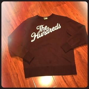 The Hundreds Burgundy Sweater Sweatshirt